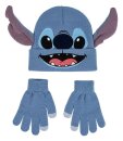 Lilo & Stitch 2er-Set Beanie & Handschuhe Stitch