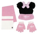Disney 3er-Set Beanie, Schal & Handschuhe Minnie Mouse