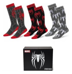 Marvel Socken 3er-Pack Spider-Man 38-45