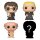 Harry Potter Bitty POP! Vinyl Figuren 4er-Pack Harry 2,5 cm