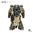 Warhammer Actionfigur Sons of Horus Maloghurst the Twisted, the Warmasters Equerry 13 cm