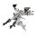 Armored Core Plastic Model Kit 1/72 Lineark White-Glint & V.O.B Set (Reproduction) 16 cm