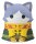 Gundam Mega Cat Project Minifiguren Nyandam We are the Principality of Zeon! Blind Box Sortiment (8) (Repeat)