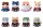 Mobile Suit Gundam SEED Mega Cat Project Minifiguren Nyandam SEED Cats in Disguise Blind Box Display (8)
