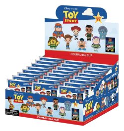 Toy Story 3D PVC-Taschenanhänger Serie 79 Display (24)