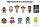 Toy Story 3D PVC-Taschenanhänger Serie 79 Display (24)