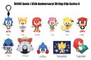 Sonic the Hedgehog 3D PVC-Taschenanhänger Serie 6 Display (24)