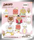Smoko 3D PVC-Taschenanhänger Serie 2 Display (24)