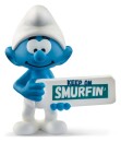 Die Schlümpfe Mini-Figur Schlumpf mit Schild (Keep...