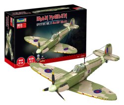 Iron Maiden Brick System Klemmbaustein Set Spitfire MK.II Aces High 58 cm