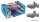 Sonic the Hedgehog Pull & Speed Auto mit Rückziehmotor Sonic Racing CrossWorlds - Twinpack