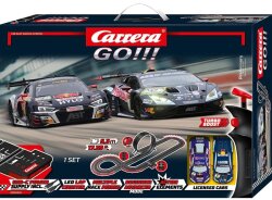 Carrera GO!!! Autorennbahn Set GT Pro Racers