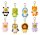 Disney YuYus Plüsch Schlüsselanhänger Wave 2 Winnie the Pooh 13 cm Blindbox Display (8)