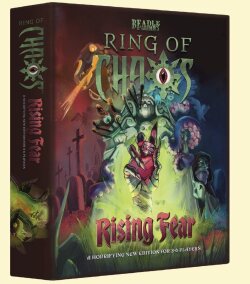 Ring of Chaos Table Top Role Playing Game Brettspiel Rising Fear Unleashed *Englische Version*