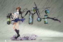Comics Bakemonogatari PVC Figur 1/7 Tsubasa Hanekawa 26 cm