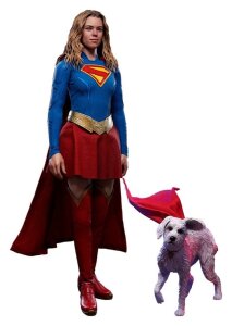 DC Comics Movie Masterpiece Actionfiguren Set Supergirl & Krypto 28 cm
