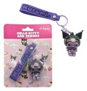 Sanrio 3D Schlüsselanhänger Hello Kitty Kuromi