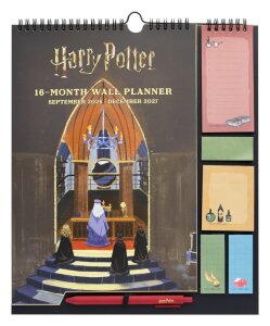 Harry Potter Wand-Planer 2026/27 30 x 34 cm