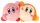 Kirby Plüschfigur Kirby & Waddle Dee Best Friends 11 cm