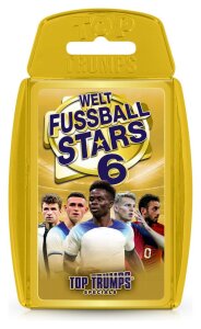 Weltfussballstars 6 Kartenspiel Top Trumps *Deutsche Version*