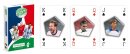 Weltfussballstars No 1 Spielkarten *Englische Version*