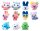Tamagotchi Minifiguren Tamagotchi Friends 7 cm Display (12)