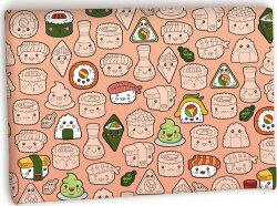Uchiwa Manga-Hülle Sushies 24 x 17 cm