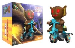 Super7 Super Cycles Fahrzeug Bat Boy (Brown w/ Blue Trike)