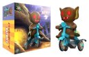 Super7 Super Cycles Fahrzeug Bat Boy (Brown w/ Blue Trike)