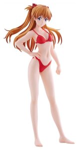 Rebuild of Evangelion Pop Up Parade Beach Queens Asuka Shikinami Langley (Bikini Style) L Size 23 cm
