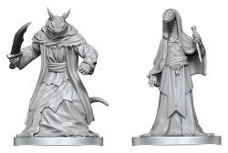 Pathfinder Battles Deep Cuts Miniatur unbemalt Zyss & Aapoph Serpentfolk 13 cm