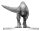 Pathfinder Battles Deep Cuts Miniatur unbemalt Pachycephalosaurus 13 cm