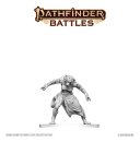 Pathfinder Battles Deep Cuts Miniatur unbemalt Weretiger 13 cm