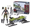 G.I. Joe Classified Series Actionfigur und Fahrzeugset #194 Zanya und Dreadnok Chameleon (Swamp Skier) 15 cm