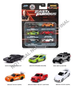 Fast & Furious 6er-Pack Nano Cars