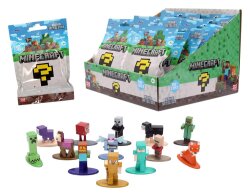 Minecraft Nanofigs Minifiguren 4 cm Blind Box Display (24)