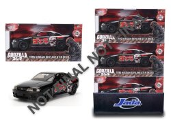 Godzilla Diecast Modell 1:32 Nissan Skyline GT-R R33 Sortiment (6)