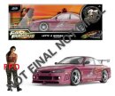 Fast & Furious Diecast Modell 1/24 1997 Nissan 240SX...