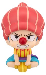 One Piece Look Up PVC Figur Buggy Childhood Ver. 11 cm