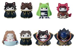 Code Geass: Lelouch of the Rebellion Mega Cat Project Minifiguren Code Genyass 3 cm Blind Box Sortiment (8)