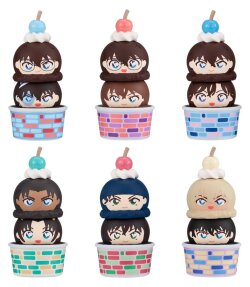 Detective Conan Tsumichen Stack up & Change Minifiguren 6er-Pack 8 cm (with gift)