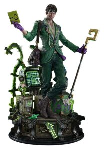 DC Comics Real Elite Masterline Series Statue 1/3 The Riddler All In One (Design by Carlos DAnda) Deluxe Version 74 cm