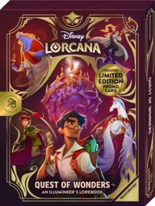 Disney Lorcana TCG Quest of Wonders - An Illumineers Lorebook *Englische Version*