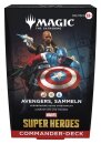 Magic the Gathering Marvel Super Heroes Commander Decks Umkarton (4) deutsch