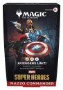 Magic the Gathering Marvel Super Heroes Commander Decks Umkarton (4) italienisch