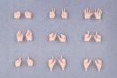 Megami Device M.S.G 09 Zubehör Set 1/1 Hand Set Skin...