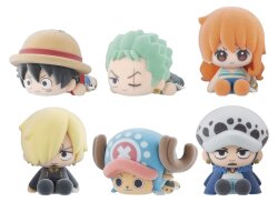 One Piece Nuippo Blind Box Minifiguren 6 cm Display (6)