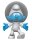 Die Schlümpfe PVC Figur Astroschlumpf 5,5 cm