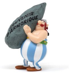 Asterix PVC Figur Obelix Souvenir aus Armorika 9 cm
