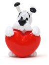 Asterix PVC Figur Idefix Red Heart 4,5 cm